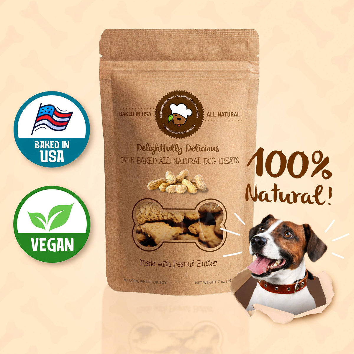 Dog Treat Starter Pack | Natural Dog Treat | Dog Treat Bag