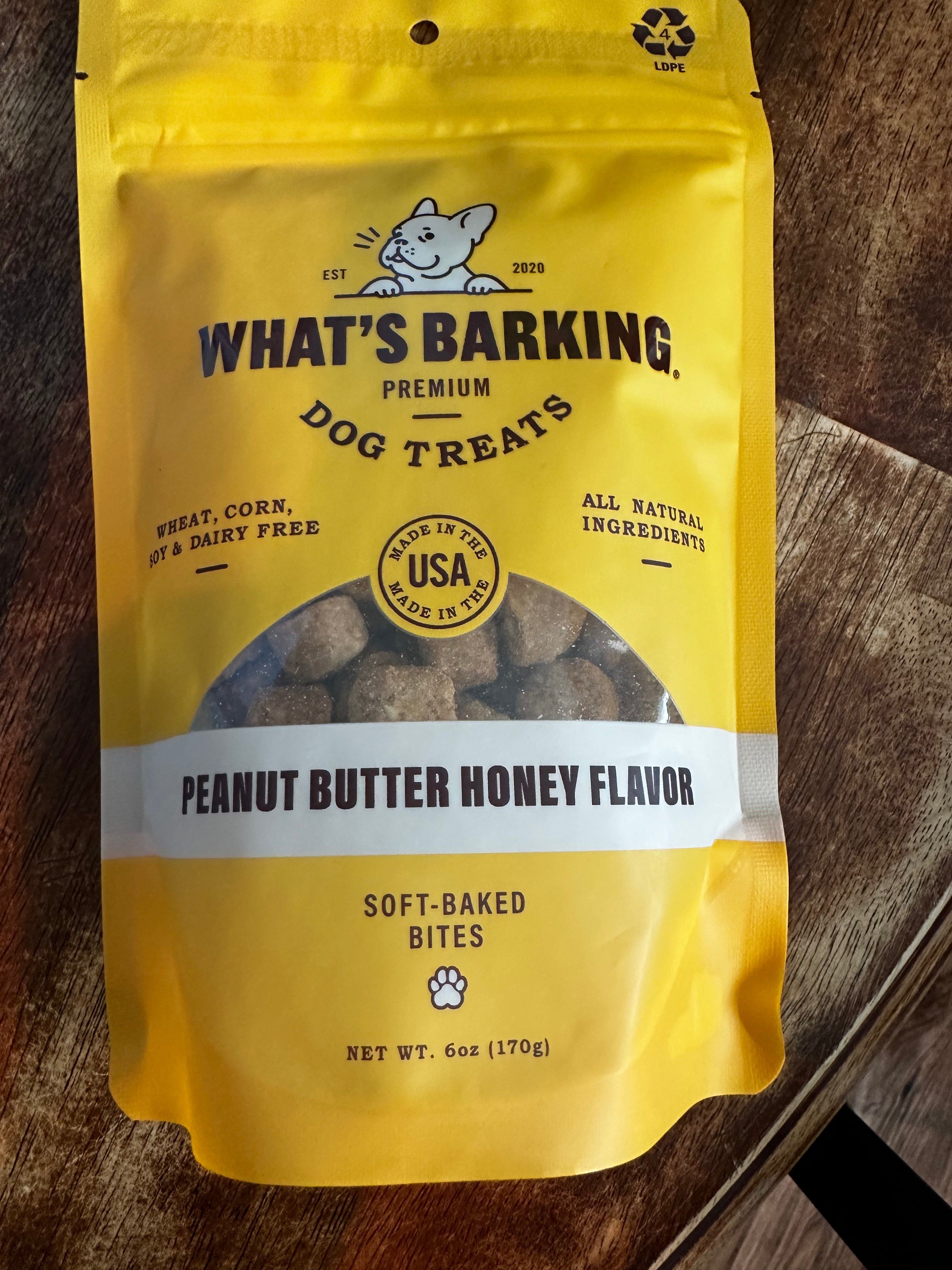Whats Barking Peanut Butter Honey 1.5oz