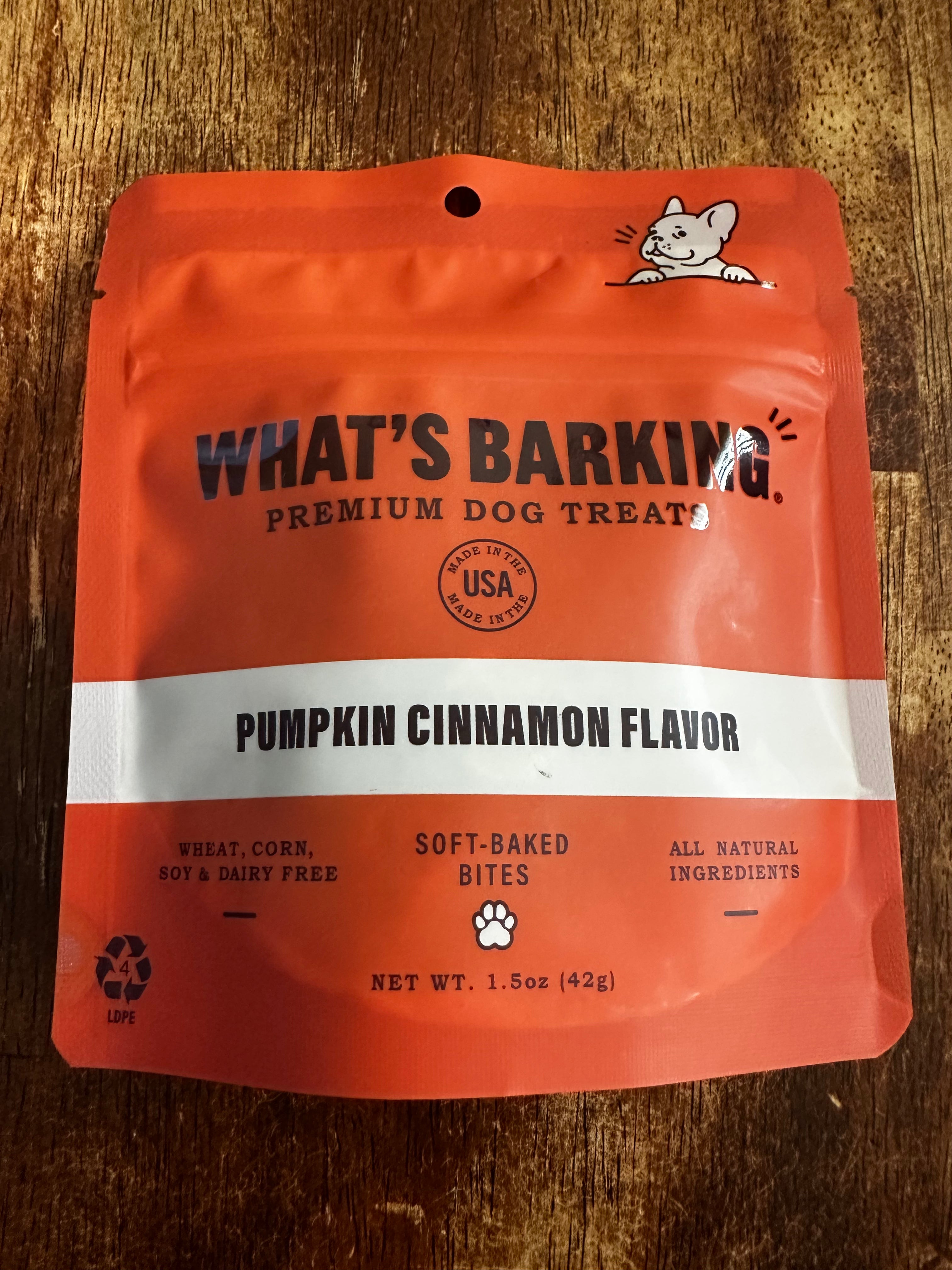 Whats Barking Pumpkin Cinnamon 1.5oz