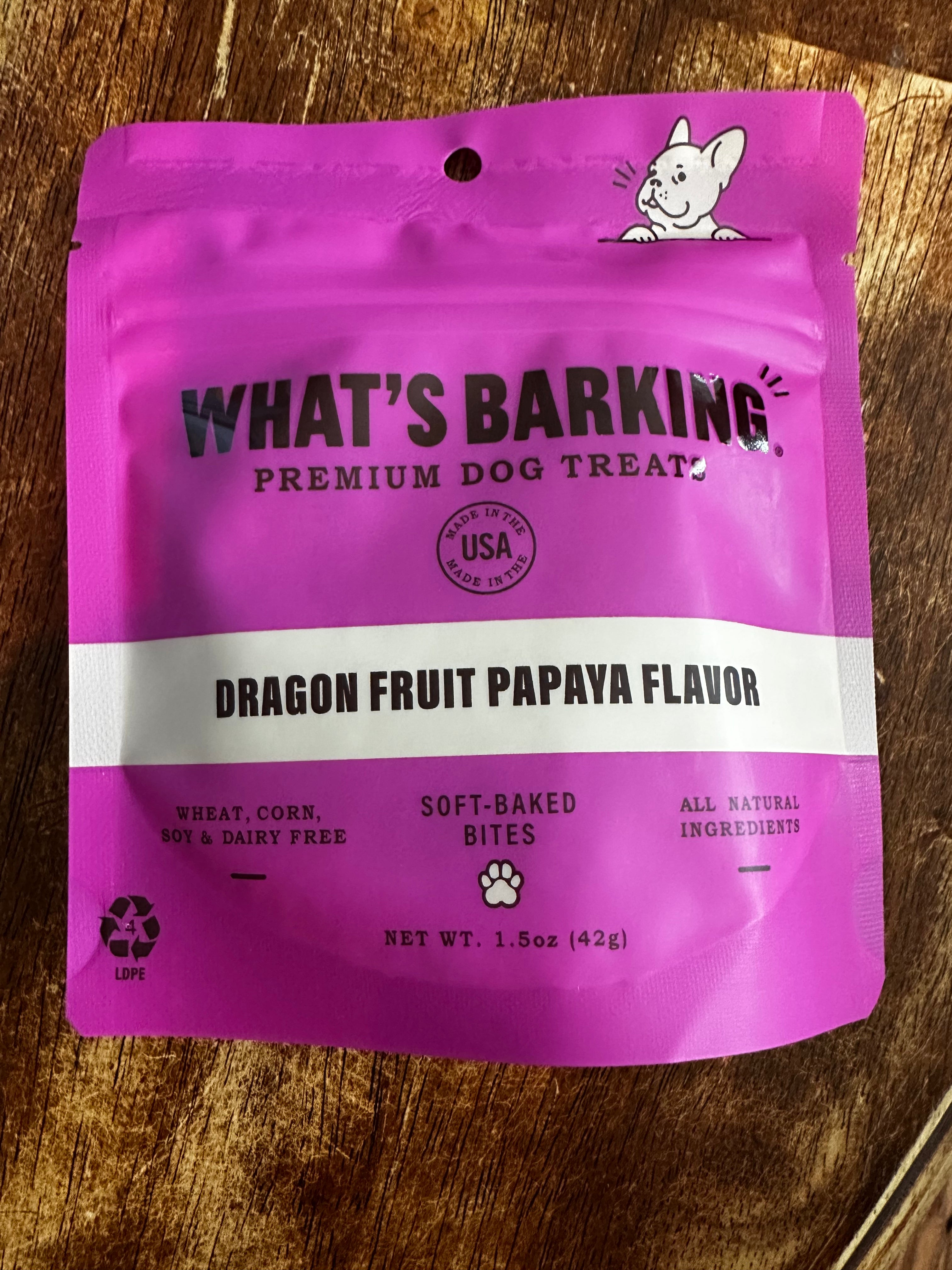 Whats Barking Dragon Fruit Papaya 1.5oz
