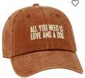 Baseball Cap - Love and A Dog
