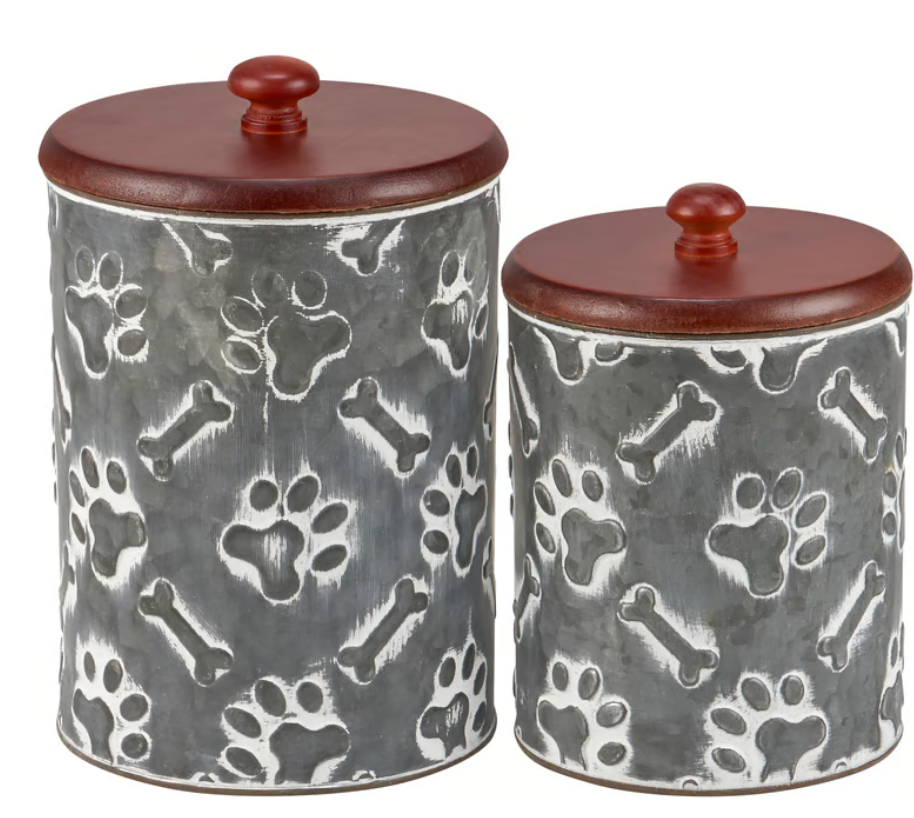 Canister Set - Paw Prints