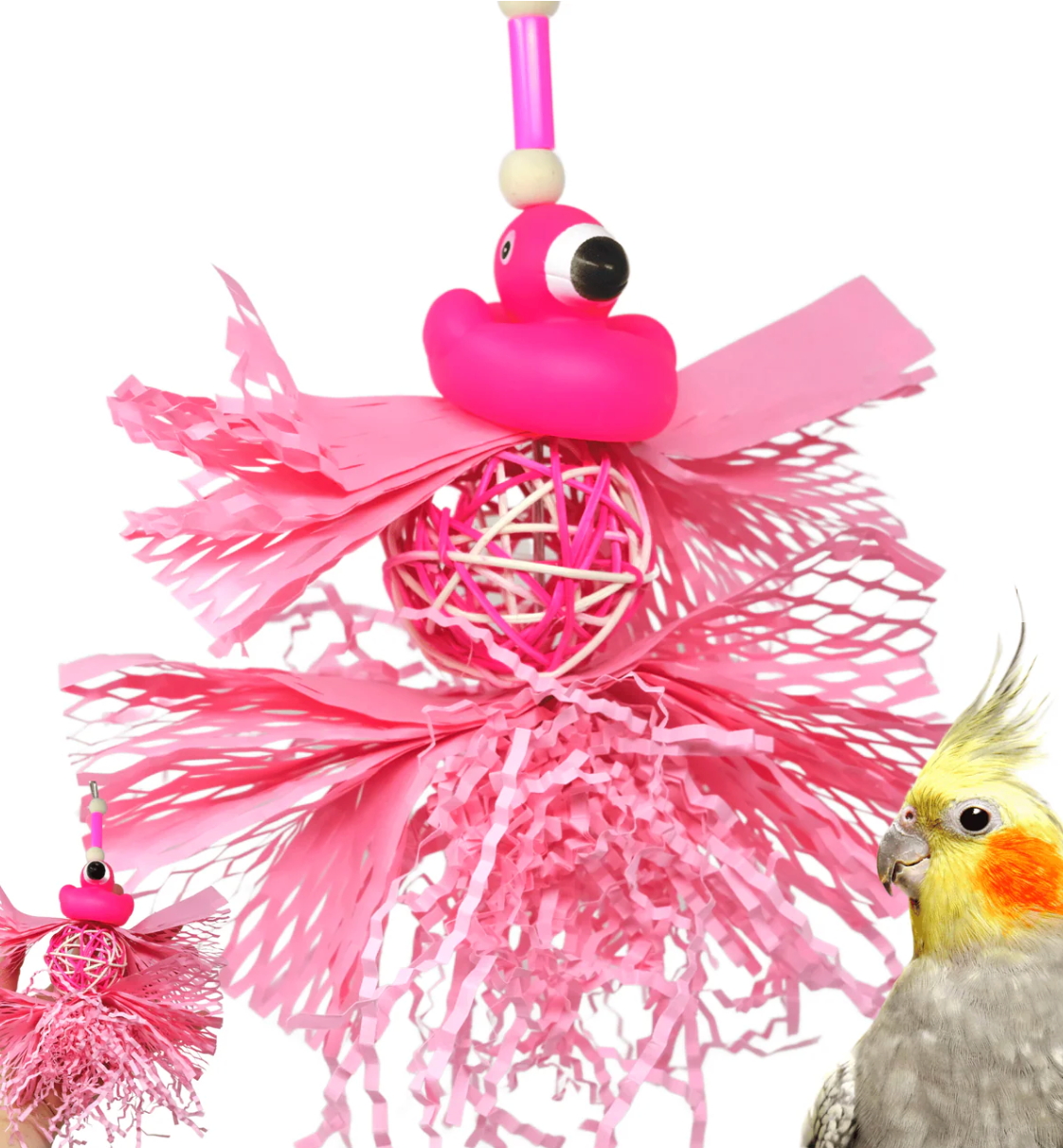 Pink Flamingo Bird Toy